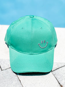 "You Make Me Smile" Mint Baseball Hat