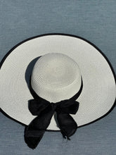 Load image into Gallery viewer, Farrah Floppy Hat "Black Milk"
