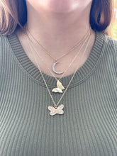 Load image into Gallery viewer, &quot;Butterfly In The Sky&quot; Layered Necklace Gold
