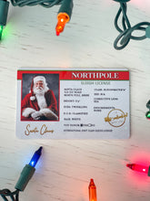 Load image into Gallery viewer, Santa Sleigh License "USA Version"
