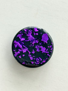 Glitz and Glam "Black Purple" Phone Grip