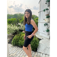 Load image into Gallery viewer, Julia Rose kids luxe leggings capris and biker shorts, Kids wearing Julia Rose luxe leggings
