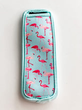 Load image into Gallery viewer, Neoprene Popsicle Holder "Flamingos"
