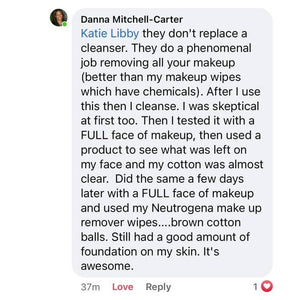 *Ready to Ship  | Wash the Day Away- Makeup Remover Cloths