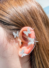 Load image into Gallery viewer, Butterfly Ear Cuff "Silver"

