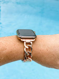"Stunning Stella" Rose Gold Stainless Watch Band