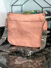 Load image into Gallery viewer, Large Crossbody Purse "Pink"
