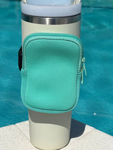 Load image into Gallery viewer, &quot;The Billie&quot; Cup Bag Seafoam
