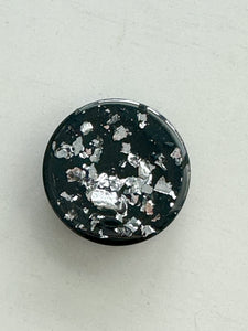 Glitz and Glam "Black Silver" Phone Grip