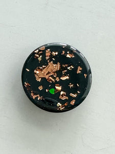 Glitz and Glam "Black Rose Gold" Phone Grip