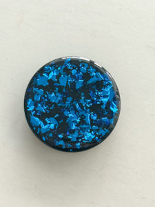 Glitz and Glam "Black Blue" Phone Grip