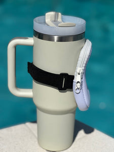 "The Billie" Cup Bag White-Gray