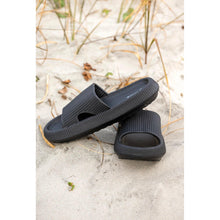 Load image into Gallery viewer, Ready to Ship | Black Insanely Comfy -Beach or Casual Slides

