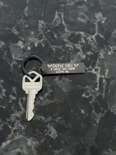 Load image into Gallery viewer, Drive Safe Black Keychain
