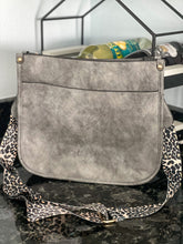 Load image into Gallery viewer, Large Crossbody Purse "Gray"
