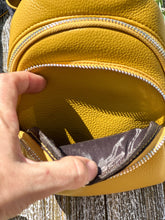 Load image into Gallery viewer, &quot;The Selena&quot; Yellow Sling Bag
