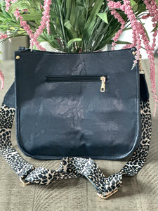 Large Crossbody Purse "Navy"