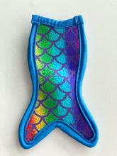 Load image into Gallery viewer, Neoprene Popsicle Holder "Mermaid Navy"
