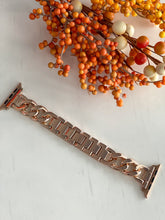 Load image into Gallery viewer, &quot;Stunning Stella&quot; Rose Gold Stainless Watch Band
