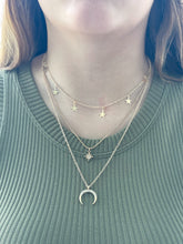 Load image into Gallery viewer, &quot;Moon and Star Gazing&quot; Layered Necklace
