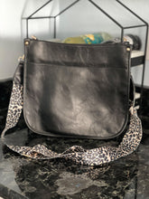 Load image into Gallery viewer, Large Crossbody Purse "Black"
