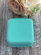 Load image into Gallery viewer, Travel Jewelry Box "Seafoam"
