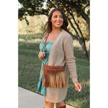 Load image into Gallery viewer, Boho fringe crossbody bag boutique fashion accessory
