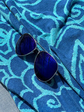Load image into Gallery viewer, Ava Aviators "Dark Blue Silver"
