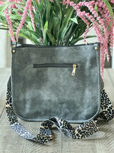 Load image into Gallery viewer, Large Crossbody Purse "Gray"
