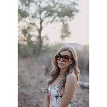 Load image into Gallery viewer, Ready to Ship | Tortoise  Megan Oversized Gradient Sunglasses
