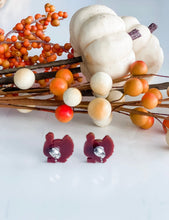 Load image into Gallery viewer, Leopard Turkey Earrings "Studs"
