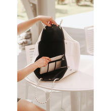 Load image into Gallery viewer, Ready to Ship | The South Beach - Gold Stripe White Neoprene *
