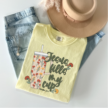 Load image into Gallery viewer, Jesus Fills My Cup - Floral - 2 Color Options
