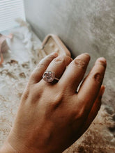 Load image into Gallery viewer, Fiel Pink Gem Cushion Cut Rose Gold Ring
