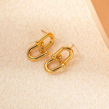 Load image into Gallery viewer, Kale Buckle Earrings

