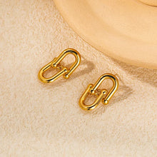 Load image into Gallery viewer, Kale Buckle Earrings
