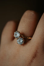Load image into Gallery viewer, Milla Two-Stone Rose Gold Ring
