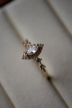 Load image into Gallery viewer, Flynn Marquise Cut Rose Gold Ring
