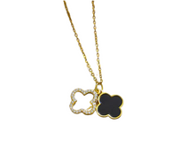 Load image into Gallery viewer, Lottie Four Leaf Clover Zircon Necklace
