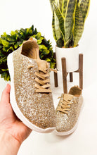 Load image into Gallery viewer, Not Rated Glitter Sneaker in Gold - Rural Haze
