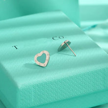 Load image into Gallery viewer, Meg Heart Stud Earrings
