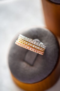 Amina Rose Gold Ring Band