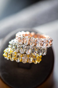 Madelyn Oval Cut Rose Gold Ring Band