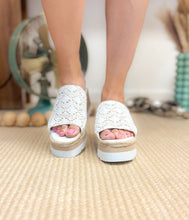 Load image into Gallery viewer, Ophelia Wedges in White
