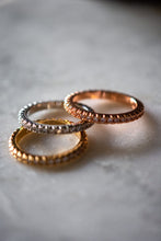 Load image into Gallery viewer, Amina Rose Gold Ring Band
