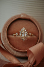 Load image into Gallery viewer, Ethel Marquise Cut Rose Gold Ring
