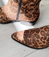 Load image into Gallery viewer, Rodeo Doll Fringe Boots in Leopard
