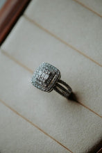 Load image into Gallery viewer, Pax Emerald Cut Silver Ring
