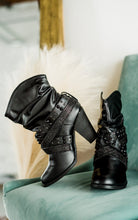 Load image into Gallery viewer, Short Change Booties in Black - Rural Haze
