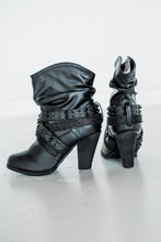 Load image into Gallery viewer, Short Change Booties in Black - Rural Haze
